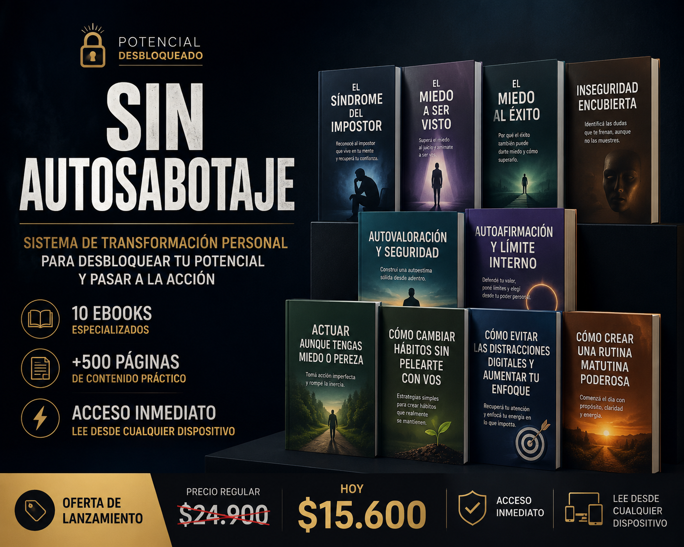 Sin Autosabotaje | Sistema de Transformación Personal
